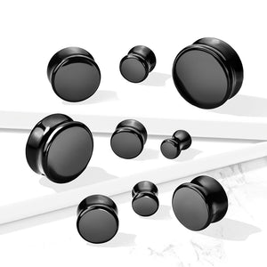 Black Obsidian Stone Plugs