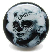 Load image into Gallery viewer, Monroe Sugar Skull Ear Plugs
