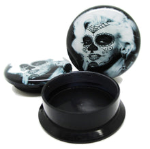 Load image into Gallery viewer, Monroe Sugar Skull Ear Plugs
