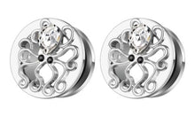 Load image into Gallery viewer, Octopus w/ Gems Stainless Steel Ear Plugs
