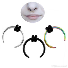Load image into Gallery viewer, 16G Stainless Steel &quot;C&quot; Style Septum Ring
