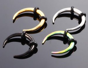 16G Stainless Steel "C" Style Septum Ring