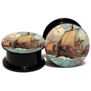 Old Time Ship Ear Plugs