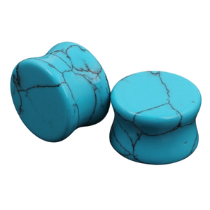 Turquoise Stone Ear Plugs