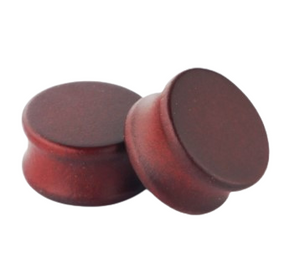 Solid Stained Wood Ear Plugs