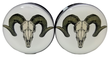 Load image into Gallery viewer, Ram Skull Ear Plugs
