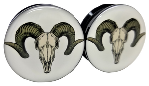 Ram Skull Ear Plugs