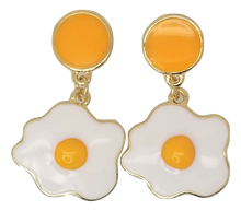 Load image into Gallery viewer, Sunny Side Up Dangle Earrings
