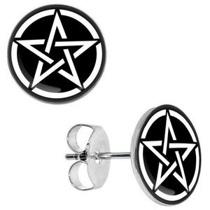 Pentagram Earrings