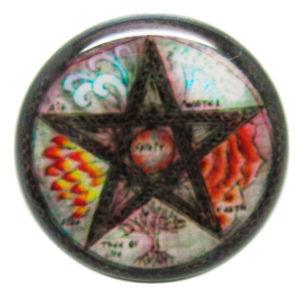 Elemental Pentagram Ear Plugs