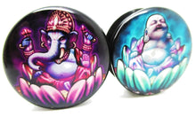 Load image into Gallery viewer, Buddha &amp; Ganesh Combo Ear Plugs
