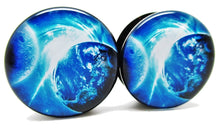 Load image into Gallery viewer, Earth &amp; Moon Ear Plugs
