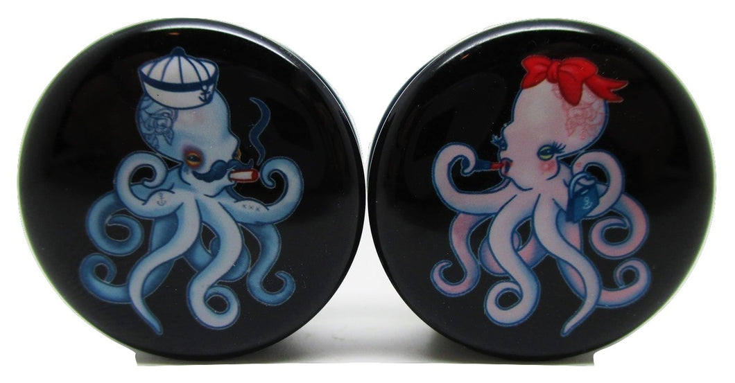 Octopus Couple Ear Plugs