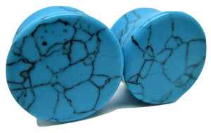 Turquoise Stone Ear Plugs