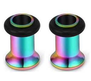 Anodized Singe Flare Ear Plugs