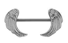Load image into Gallery viewer, 14G Nipple Barbells w/ Wing Ends
