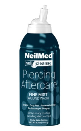 Is This The Saline Solution You Get For Healing Piercings?