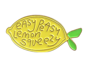 "Easy Peasy" Lemon Pin